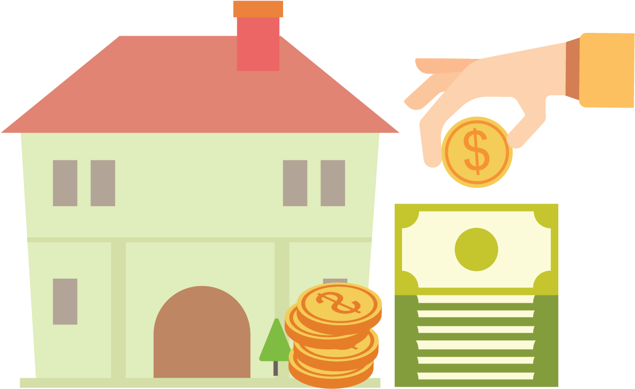 Calculate Home Loan - สินเชื่อ Png Clipart (2338x2038), Png Download