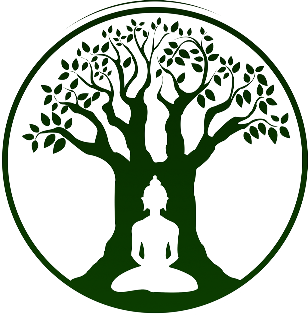 Bodhi Tree Logo Ftestickersfreetoedit Graphic Black - Bodhi Tree Black And White Clipart (1024x1062), Png Download