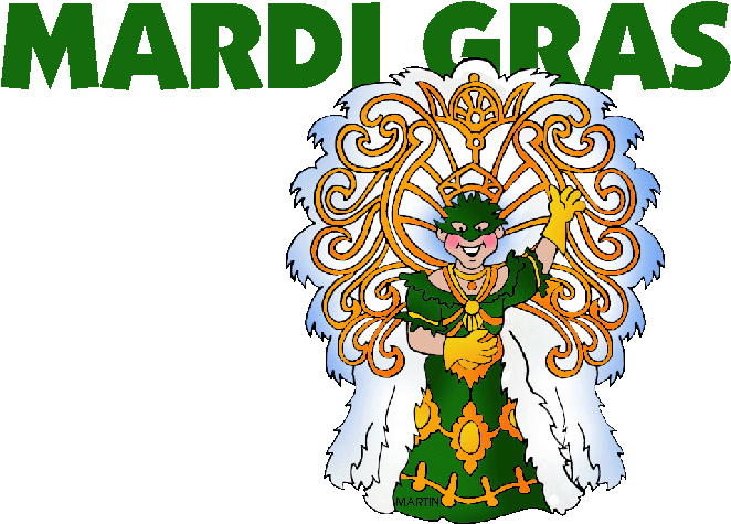 Mardi Gras History Clipart - Png Download (709x521), Png Download