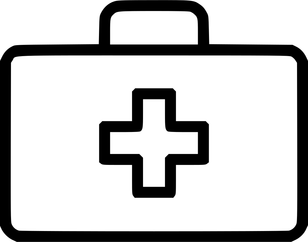 Medical Suitcase Cross Hospital First Aid Doctor Comments - Fame Boom For Real Followers Likes Clipart (980x772), Png Download