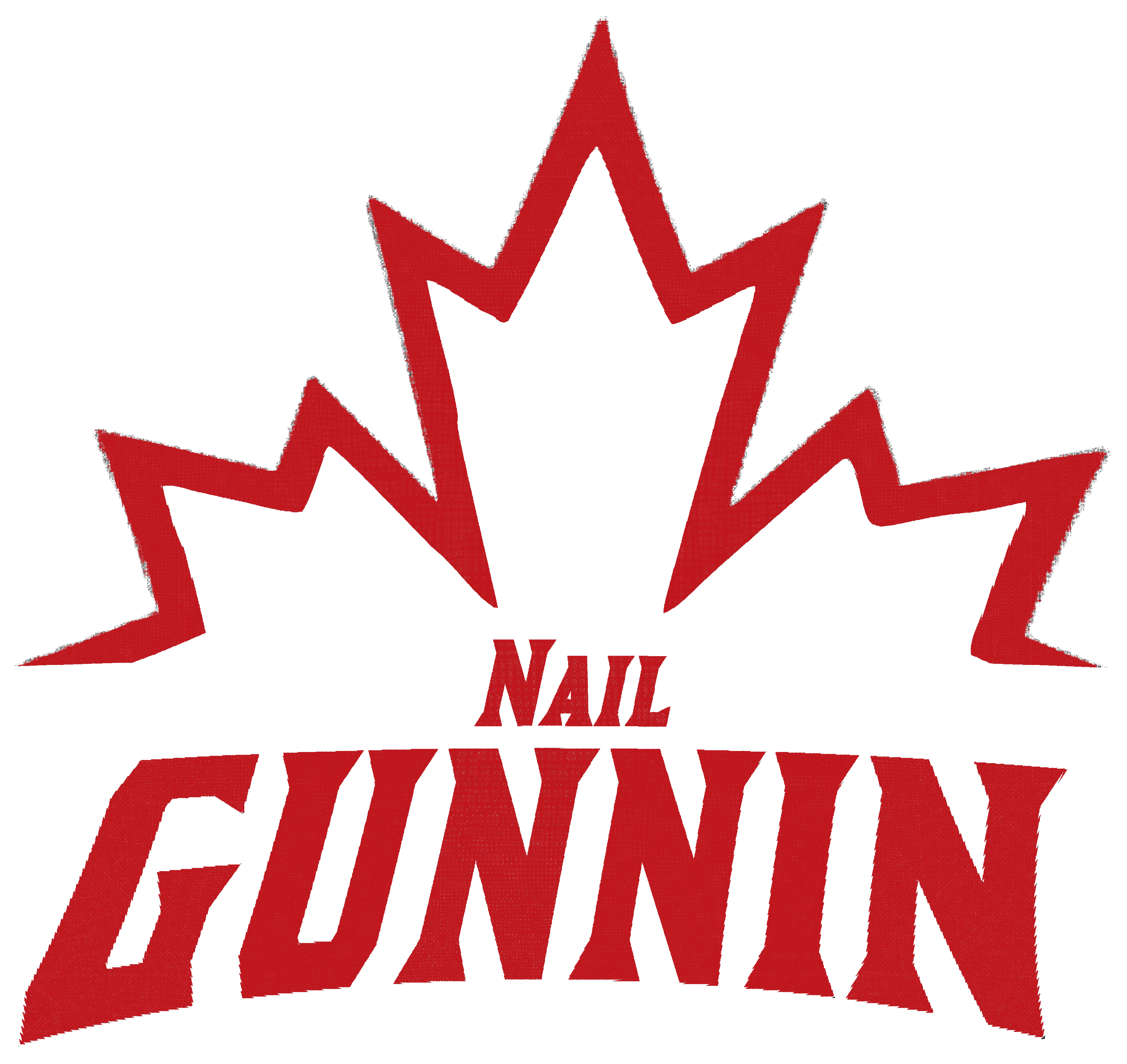 Nail Gun Original T Shirt Clipart (5422x4716), Png Download