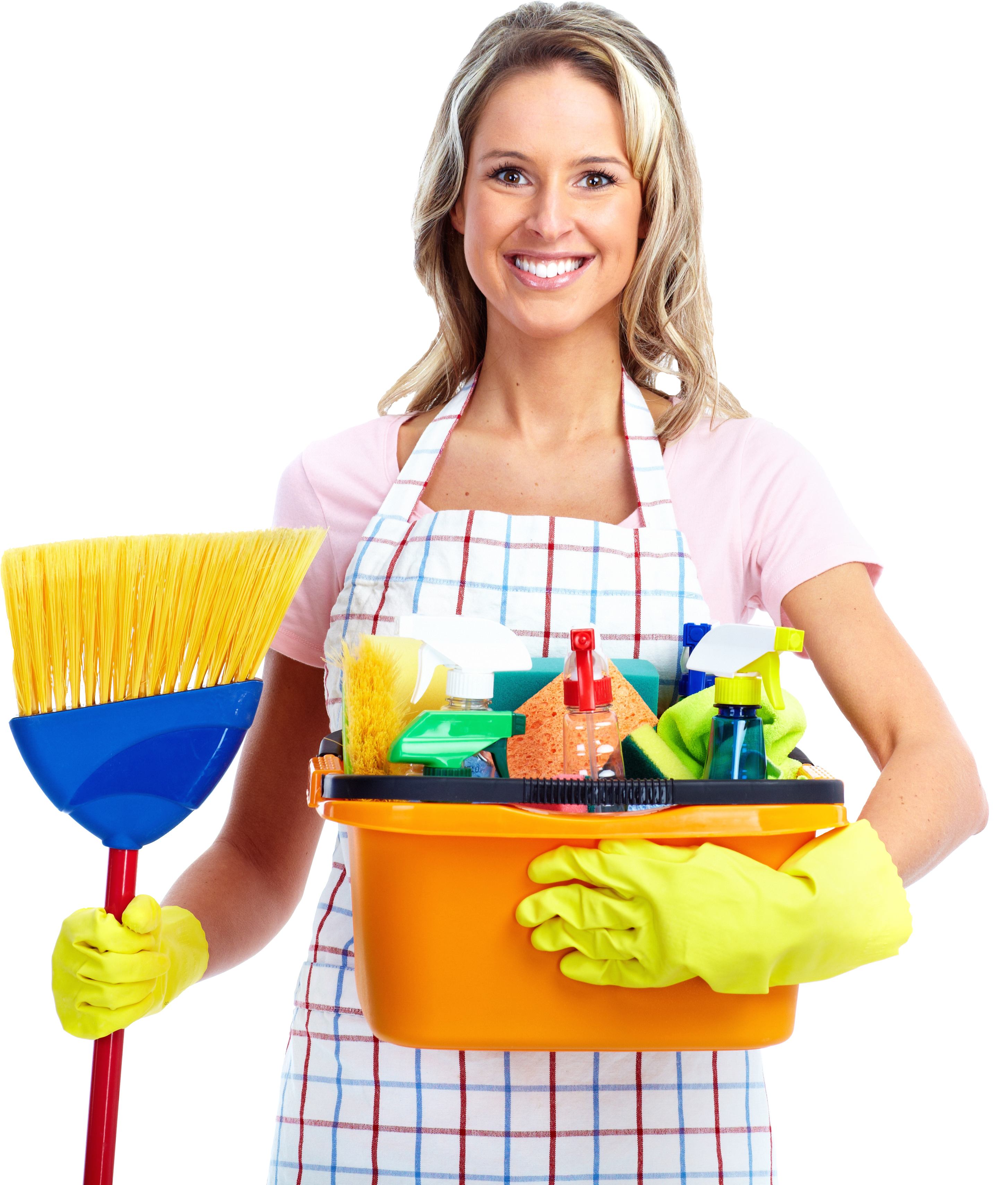 House Cleaner Clipart (3921x3417), Png Download