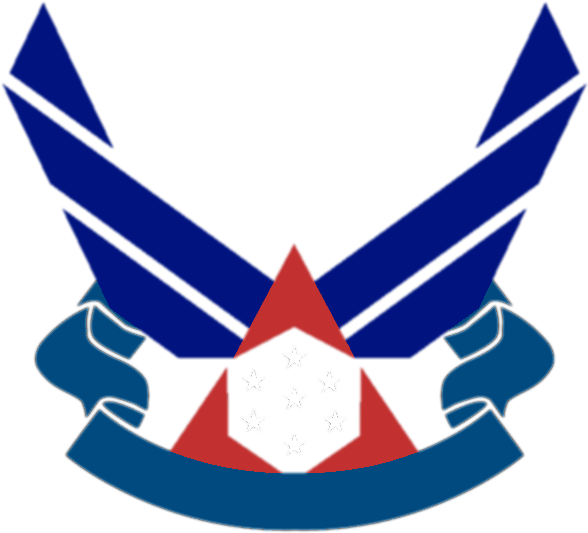 Unsc Air Force - Air Force National Guard Logo Clipart (600x550), Png Download