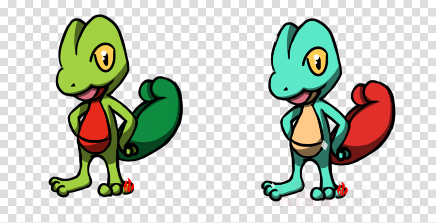 Treecko Clipart Treecko Pokémon Go - Cartoon - Png Download (900x460), Png Download