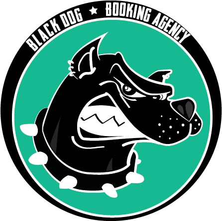 Black Dog Booking & Management - Dog Clipart (596x595), Png Download