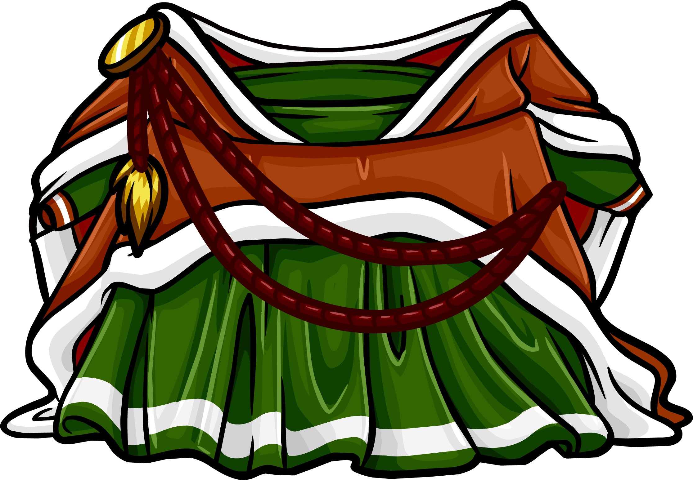 Forest Maiden Gown - Illustration Clipart (2233x1548), Png Download