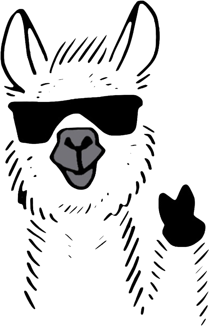 No Llama No Drama Clipart (742x1137), Png Download