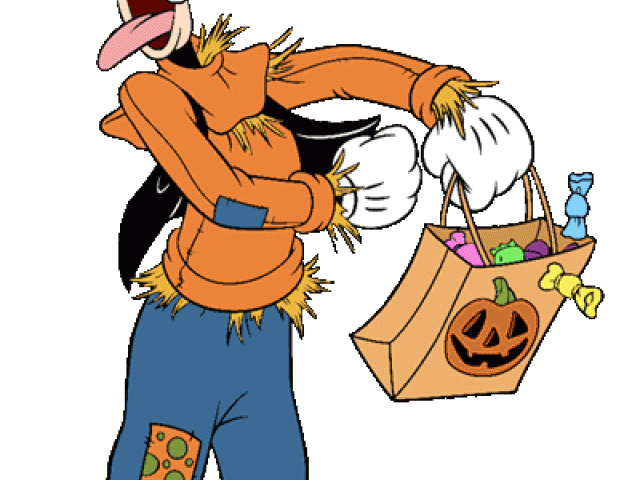 Frankenstein Clipart Disney - Disney Cartoons Halloween Goofy - Png Download (640x480), Png Download