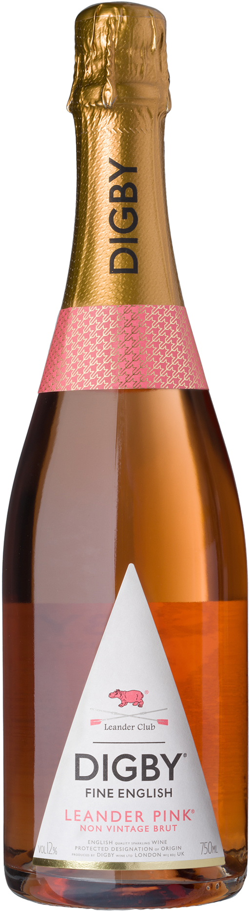 Leander Pink Non Vintage Brut - Rose Clipart (2048x2049), Png Download