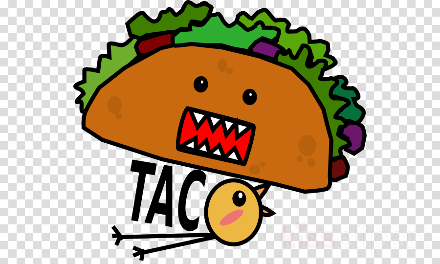 Cartoon Tacos Clipart (900x540), Png Download