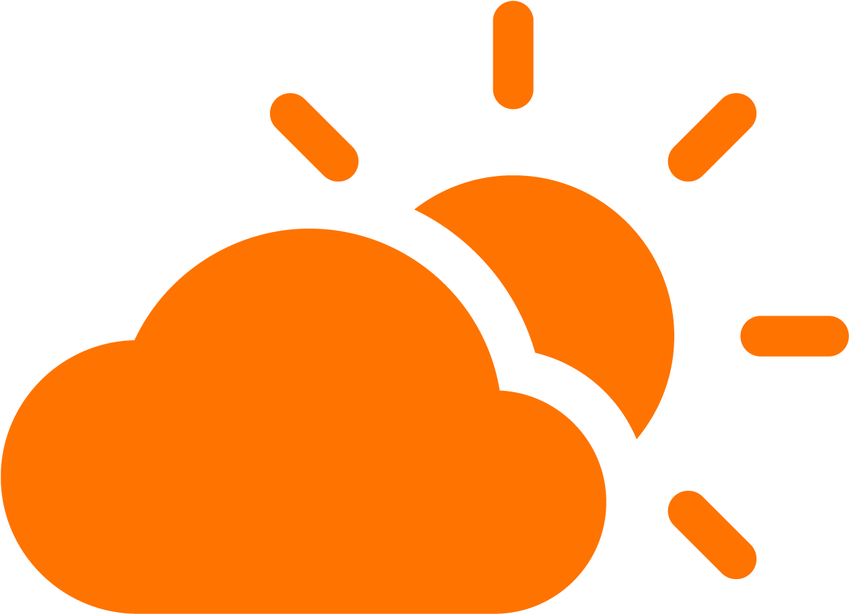 Weather - Symbol Lösung Clipart (1667x1668), Png Download