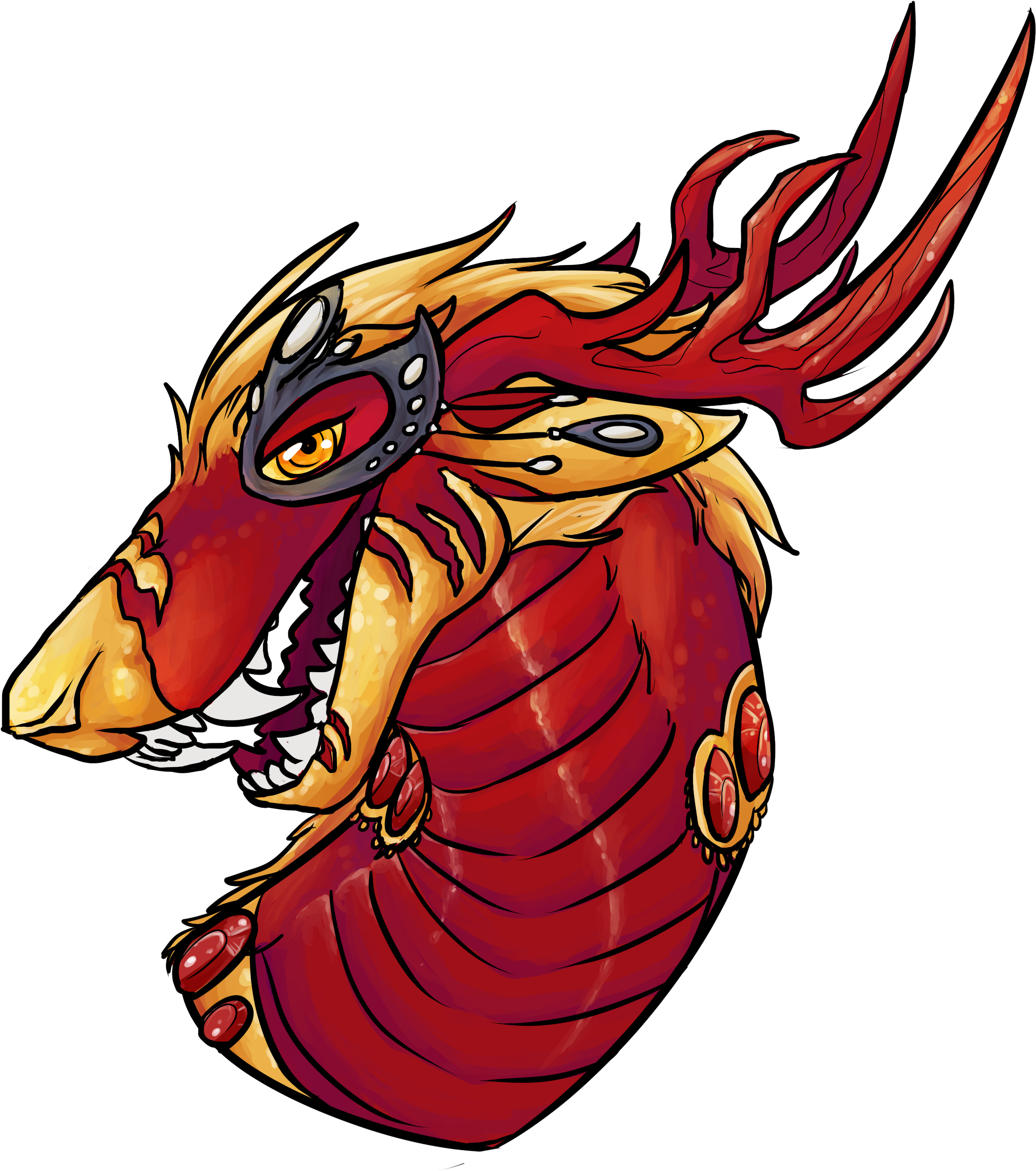 Scars Of Gold - Cartoon Clipart (2500x2500), Png Download