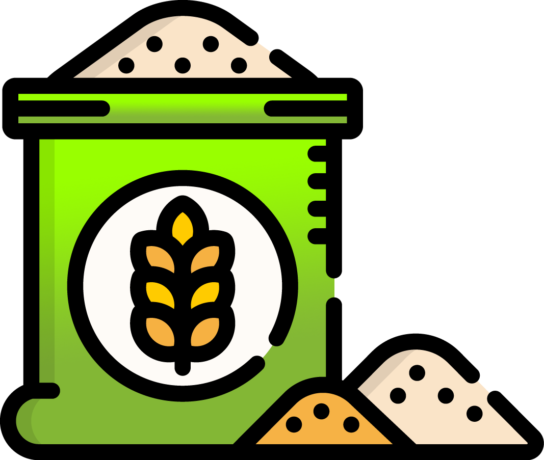 Flour & Atta - Flour Clipart (1067x903), Png Download