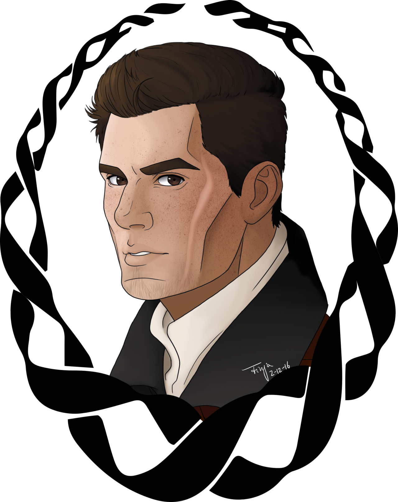 I Reached The Part Where Chaol Got His Scars And I'm - Throne Of Glass Series Clipart (1280x1613), Png Download