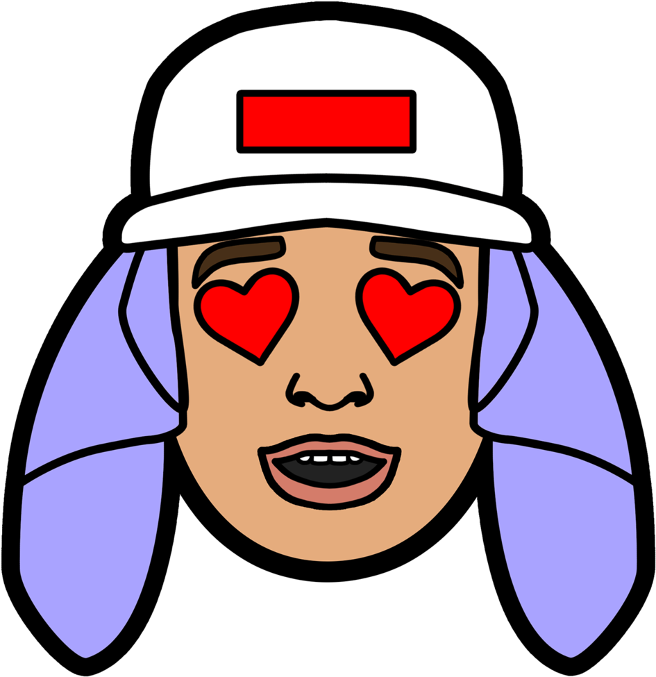 Tabasko Heart Eyes - Portable Network Graphics Clipart (1000x1000), Png Download