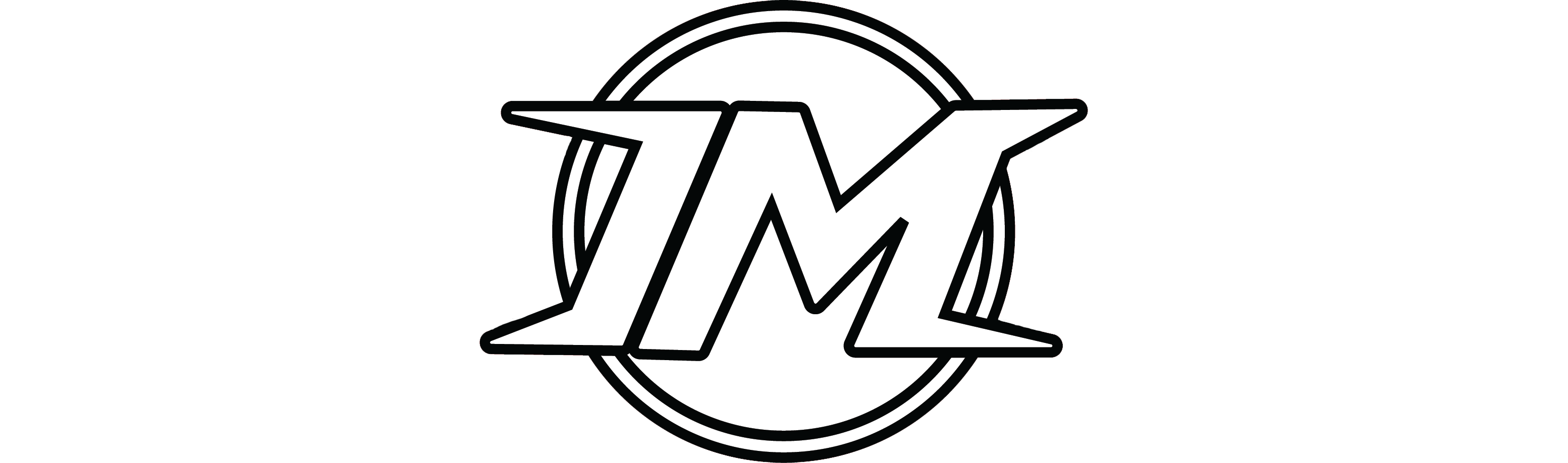 Imagimotive Logo Solid White And Black Pencil Imagimotive - Pencil Clipart (3107x918), Png Download