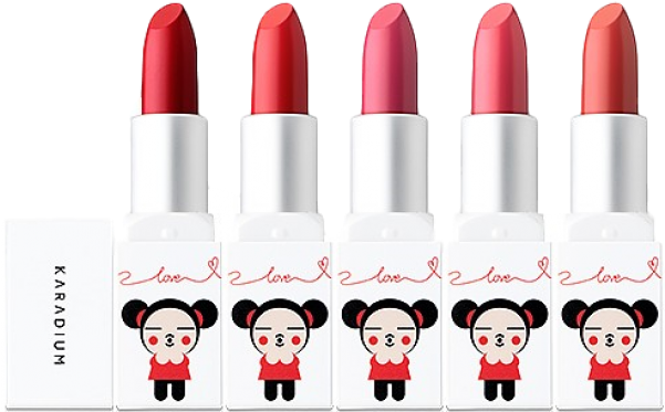 Karadium Pucca Lipstick Love Edition Crayon Clipart (600x600), Png Download