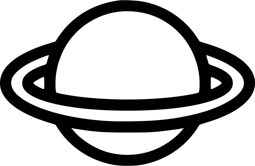 Png Icon Free Download - Planet Symbol Png Clipart (980x640), Png Download