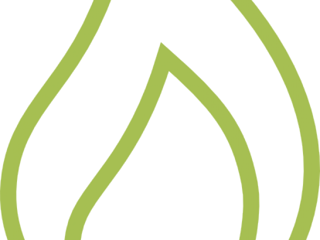 Flame Clipart Outline - Clip Art - Png Download (640x480), Png Download