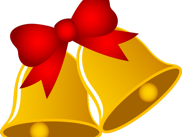 Christmas Bell Clipart Banner - Jingle Bells Round Ornament - Png Download (640x480), Png Download