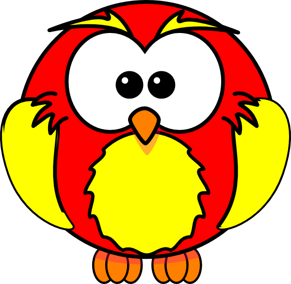 Cartoon Owl Shower Curtain Clipart (600x585), Png Download