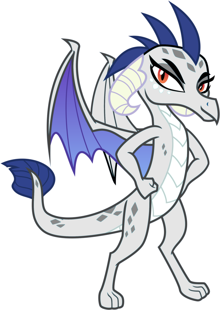 Artist Potatobug Color - My Little Pony Dragon Clipart (751x1024), Png Download