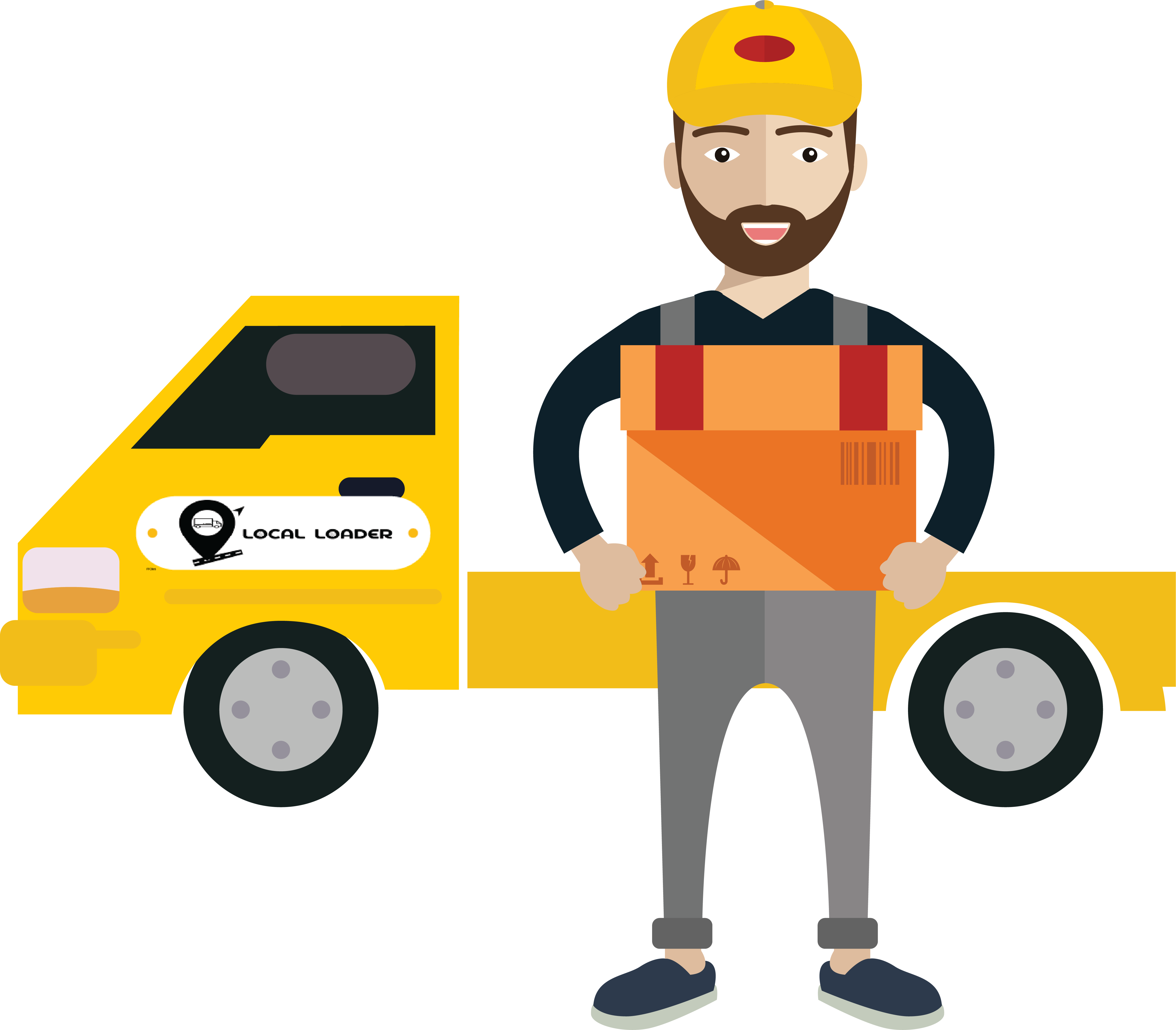 Personal Or Business Use - จัด ส่ง สินค้า Png Clipart (4669x4088), Png Download