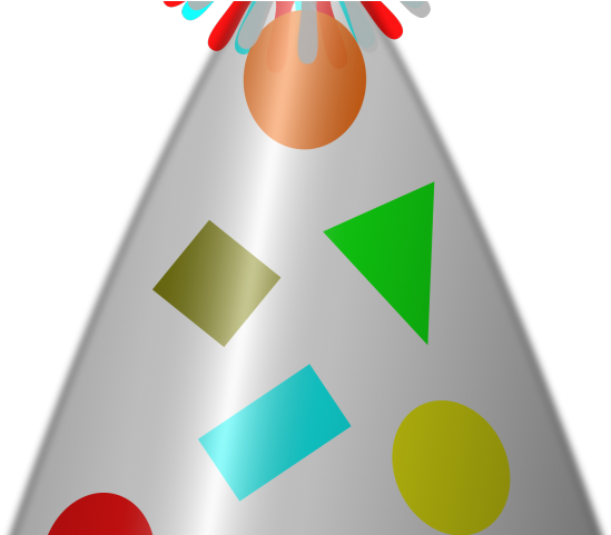 Birthday Hat Clipart Pdf - Chapeau De Fête Png Transparent Png (640x480), Png Download