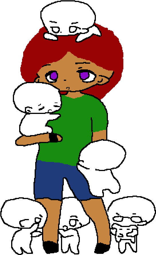 More Art Of Pandora Or Whatever The Name Is A Wip - Cartoon Clipart (1000x1000), Png Download