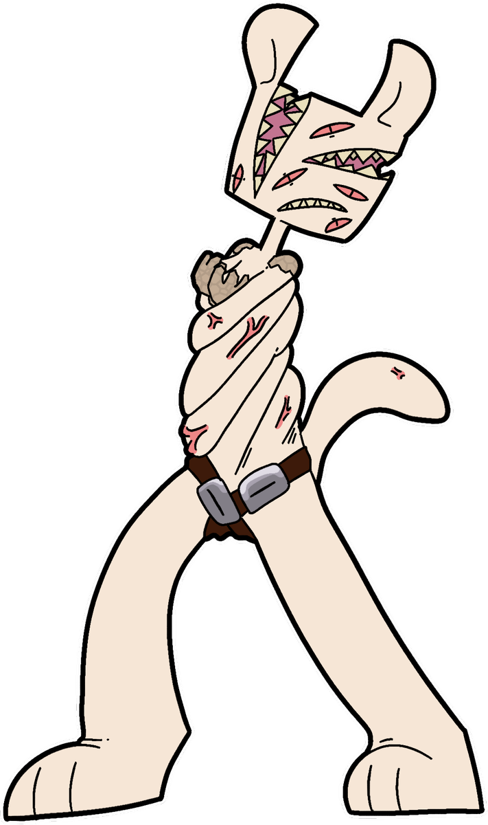 Unfortunately, She Can Only See Shadows - Cartoon Clipart (711x1200), Png Download