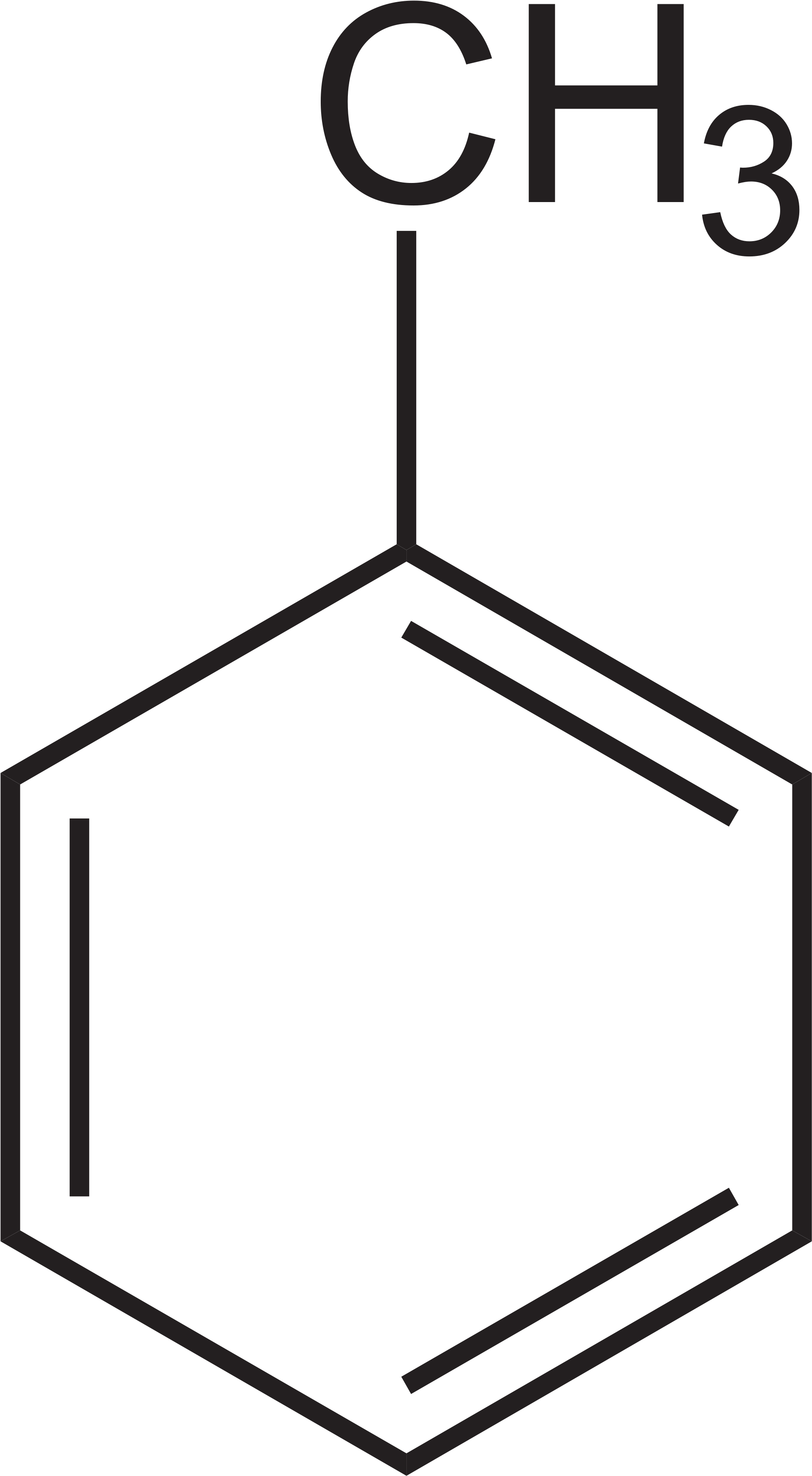 File - Toluol - Svg - Formule Semi Développée Toluène Clipart (560x1024), Png Download