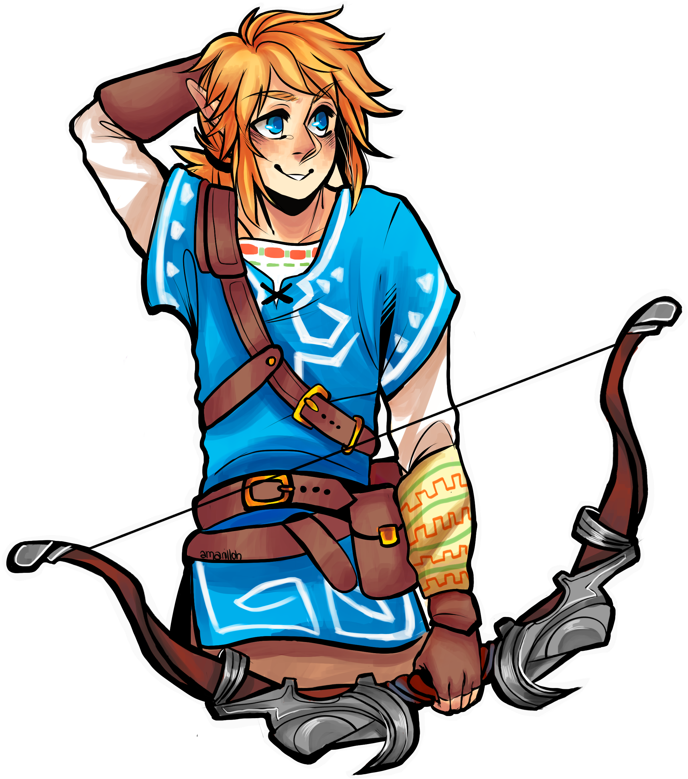 Link, The Legend Of Zelda - Legend Of Zelda Link Icon Clipart (2363x2701), Png Download