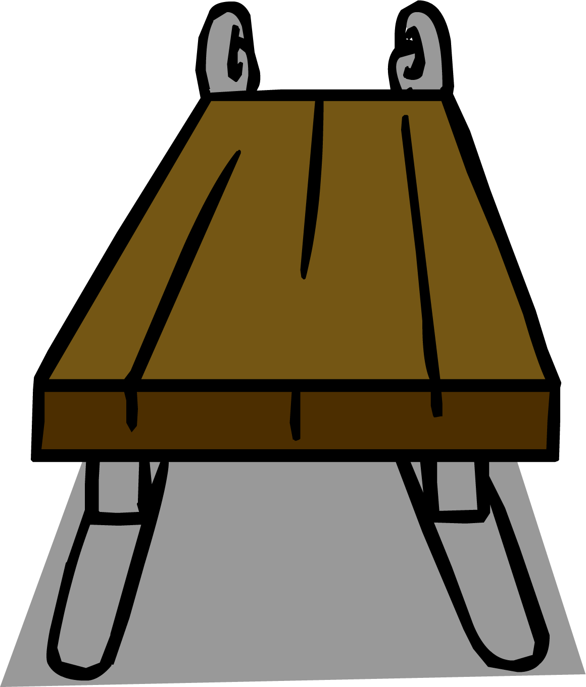 Sled Sprite 007 - Portable Network Graphics Clipart (1160x1358), Png Download