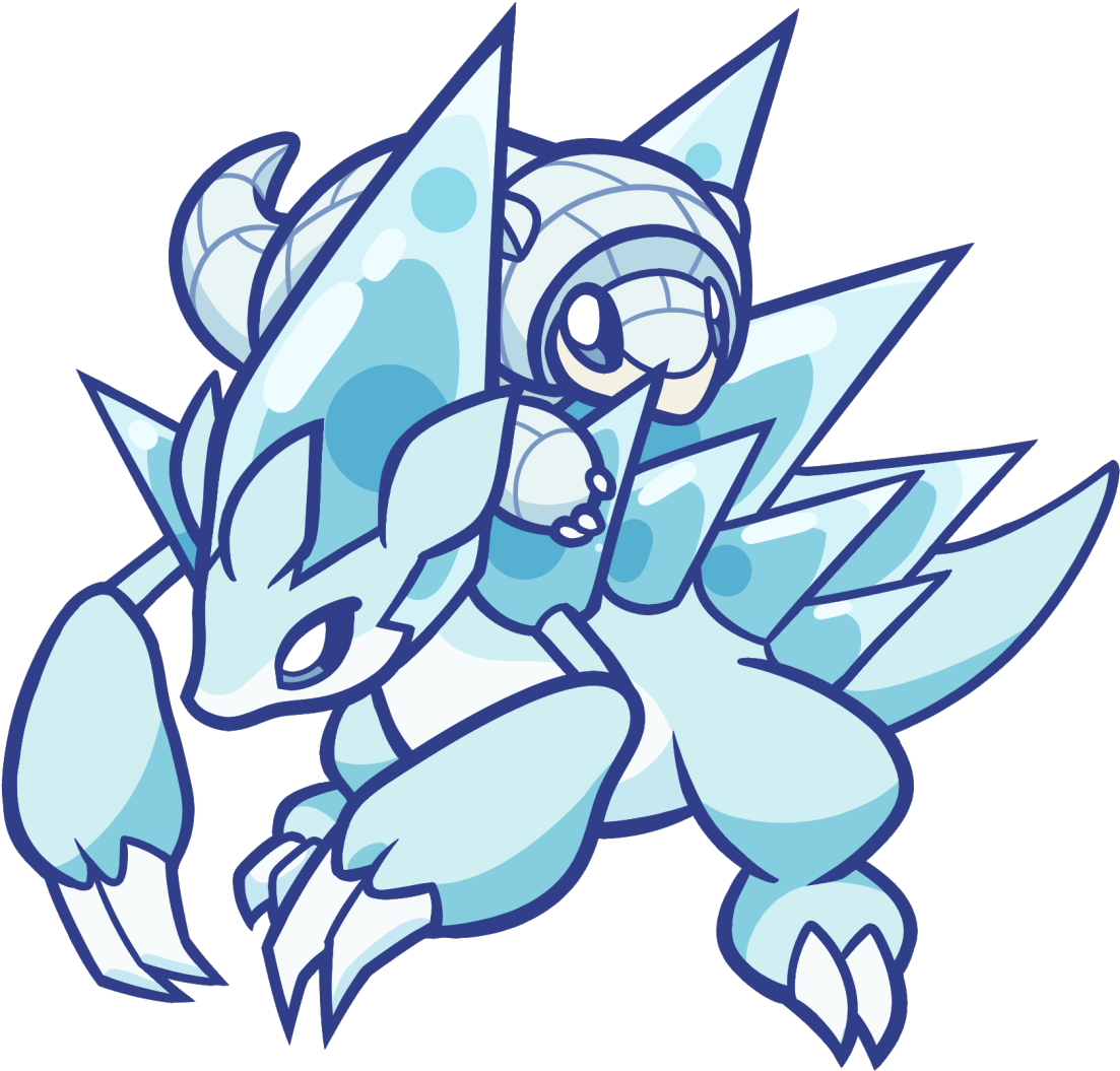 The Alolan Versions Of Sandslash And Sandshrew(ice - Alolan Sandshrew And Sandslash Clipart (1280x1149), Png Download