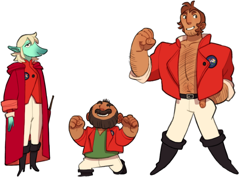 Lost Century, Arms Outstretched Outfit , Naked And - Twitter Clipart (1090x800), Png Download