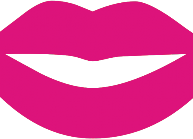 Lips Clipart Pretty Lip - Clip Art - Png Download (640x480), Png Download
