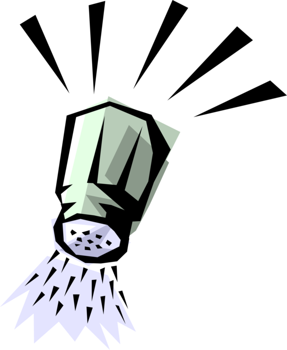 Download Vector Illustration Of Salt & Pepper Shaker Condiment Salt