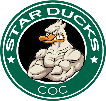 Star Ducks Clipart (700x450), Png Download