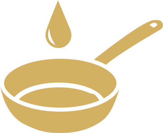 Cooked Lightly With Olive Oil Clipart (650x580), Png Download