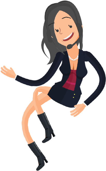 Pre-sales Questions - Cartoon Clipart (453x701), Png Download