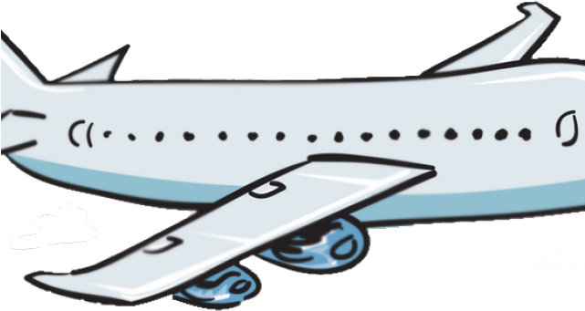Flying Clipart Plane - Plane Clipart Transparent Background - Png Download (640x480), Png Download