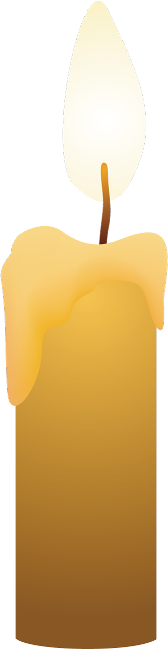 Beige Candles - Candle Light Flame Png Clipart (1090x1542), Png Download