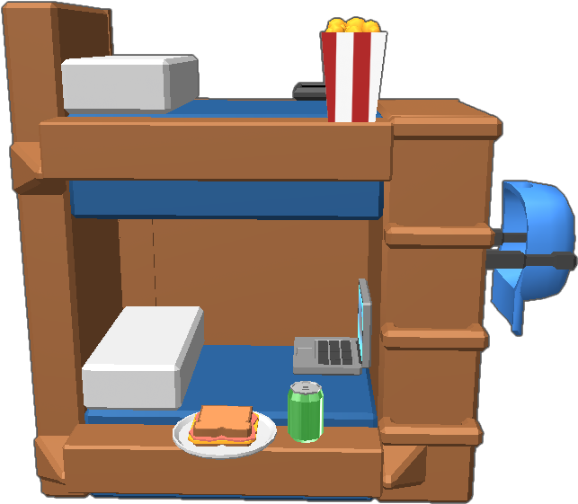 Ham And Cheese Sandwich - Shelving Clipart (768x768), Png Download