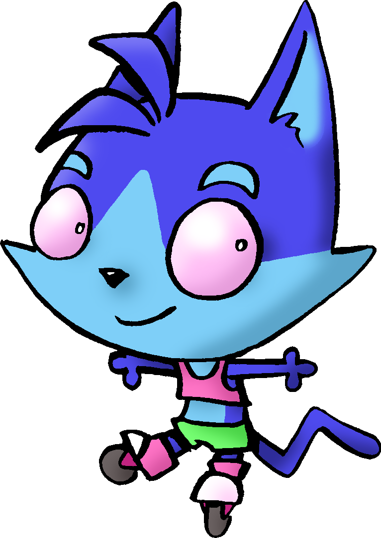 One Of The Hidden Extra Playable Characters In The - Character Clipart (766x1083), Png Download