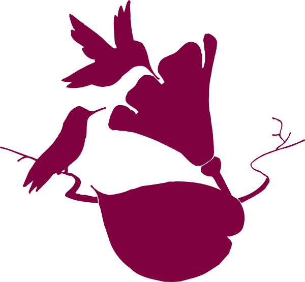 Hummingbirds 1 Shower Curtain Clipart (600x555), Png Download