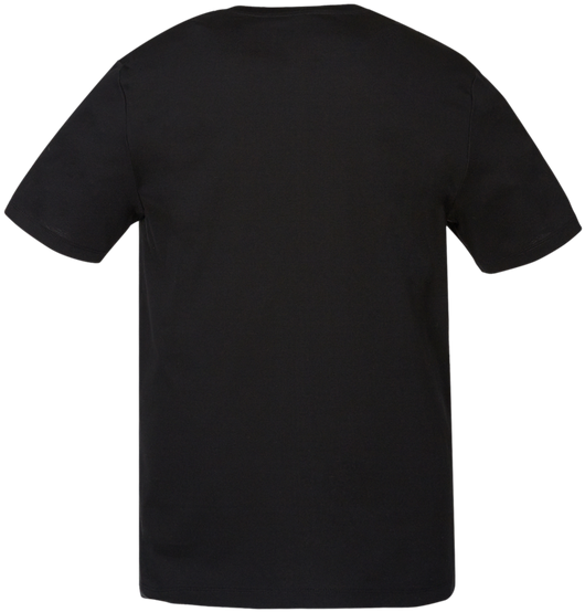 Mcm Men's Logo Studded T-shirt Mht8amm03bkxxl Alternateview3 - T-shirt Clipart (712x770), Png Download