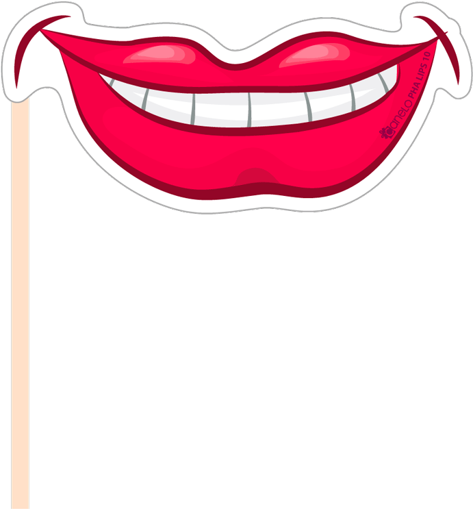 Lady Vector Lips Clip Black And White Download - Png Download (900x900), Png Download