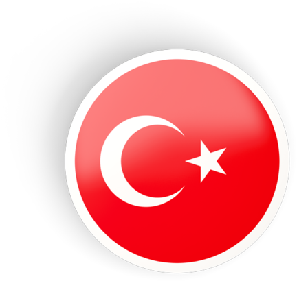 High Resolution Turkish Flag Png Clipart - Turkish Flag Icon Png Transparent Png (640x480), Png Download