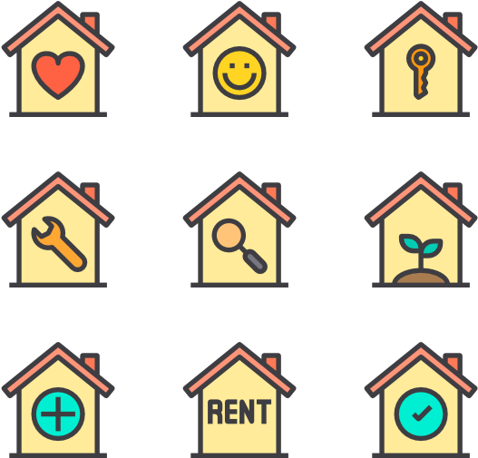 Homes Vector Home Design Clipart (600x564), Png Download
