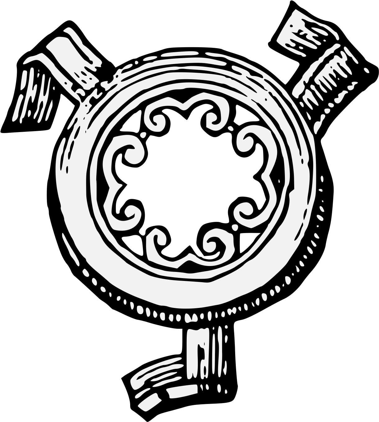 Pot Clipart Traceable - Png Download (1237x1371), Png Download